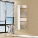 Radiateur s�che - serviettes kviteseid acier 120 x 50 cm blanc