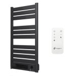 Sèche - serviette électrique - sannover thermique - omiros - 2000 w - soufflerie 1000 w - noir Sèche - serviette électrique - sannover thermique - omiros - 2000 w - soufflerie 1000 w - noir