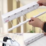 Schoir  linge extensible mural 3. 75 mtres 5 linges