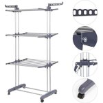 Séchoir à linge inox oobest® étendoir pliable h. 170 cm Séchoir à linge inox oobest® étendoir pliable h. 170 cm