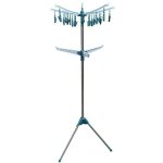 S�choir � linge pliable � deux niveaux cintre � linge int�rieur et ext�rieur