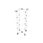 Séchoir à linge tour à 4 niveaux etendage modulable et pliable et roulettes vileda Séchoir à linge tour à 4 niveaux etendage modulable et pliable et roulettes vileda