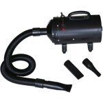 Vidaxl sche - cheveux pour chien avec 3 buses noir 2400 w
