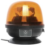 Secort gyrophare 95003 12 v / dc 24 v / dc  batterie fixation magntique pied magntique ventouse orange ...