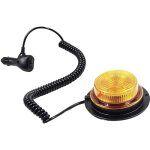 Secor�t gyrophare 95113 12 v 24 v via r�seau de bord montage par vissage fixation magn�tique orange