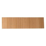 Secret de gourmet - chemin de table en bambou - 375 x 140 cm - marron