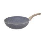 5five - wok aluminium forg� nature 28cm