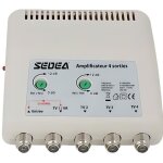 Sedea amplificateur intérieur 11db réglable 4 sorties antenne tnt tv rateau signal Sedea amplificateur intérieur 11db réglable 4 sorties antenne tnt tv rateau signal