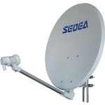 Sedea parabole satellite 60 + lnb 1 tv Sedea parabole satellite 60 + lnb 1 tv