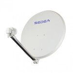 Sedea parabole satellite acier 65cm avec bras en aluminium + lnb single Sedea parabole satellite acier 65cm avec bras en aluminium + lnb single