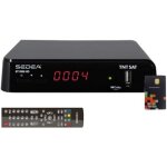 Rcepteur tv satellite hd - sedea - st5300 - carte tntsat v6 - enregistrement usb - noir