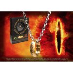 Bijoux - noble collection - anneau unique avec cha�ne - acier inoxydable - 60 cm - coffret collector