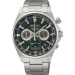 Montre - seiko - ssb405p1 - bracelet en acier - tanchit 10 atm - mouvement quartz