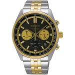 Montre - seiko - ssb430p1 - bracelet en acier - cadran noir - Étanchéité 10 atm Montre - seiko - ssb430p1 - bracelet en acier - cadran noir - Étanchéité 10 atm