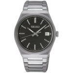 Montre - seiko - sur557p1 - cuir noir - �tanch�it� 5 atm - mouvement quartz