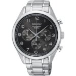 Seiko homme 42. 5mm bracelet & boitier acier inoxydable quartz montre ssb295p1
