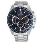 Montre - seiko - ssb345p1 - analogique - quartz - acier inoxydable