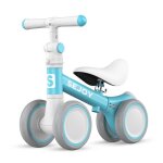 Sejoy draisienne sans pdale pour bb avec 4 roues eva silencieusesvlo dequitation enfants pour 1 - ...