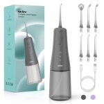 Sejoy hydropulseur jet dentaire portable 300ml avec 6 buse irrigateur electrique professionnel 3 modes ... Sejoy hydropulseur jet dentaire portable 300ml avec 6 buse irrigateur electrique professionnel 3 modes ...