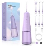 Sejoy hydropulseur jet dentaire rechargable portable 300ml avec 6 buse irrigateur electrique professionnel ... Sejoy hydropulseur jet dentaire rechargable portable 300ml avec 6 buse irrigateur electrique professionnel ...