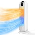 Sejoy radiateur soufflant 2000w 3 modes ptc cramique chauffage electrique 90 oscillation minuterie ...
