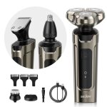 Sejoy rasoir Électrique hommes 3d flottante rechargeable 5 en 1 tondeuse barbe&nez brosse de nettoyage ... Sejoy rasoir Électrique hommes 3d flottante rechargeable 5 en 1 tondeuse barbe&nez brosse de nettoyage ...