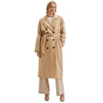 Trench femme - selected - cornstalk - taille 44 - revers crant - ceinture  nouer