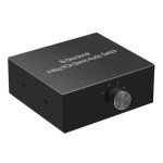 Sélecteur audio bidirectionnel de canal audio stéréo l - r à 4 voies 1 en 4 sorties - 4 en 1 sortie répartiteu ... Sélecteur audio bidirectionnel de canal audio stéréo l - r à 4 voies 1 en 4 sorties - 4 en 1 sortie répartiteu ...