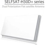 Selfsat parabole satellite plate 1 sortie avec lnb intégré + kit fixation fenêtre Selfsat parabole satellite plate 1 sortie avec lnb intégré + kit fixation fenêtre