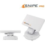 Antenne satellite plate automatisée - selfsat - snipe pro - double conversion - blanc - compacte Antenne satellite plate automatisée - selfsat - snipe pro - double conversion - blanc - compacte