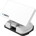 Antenne satellite automatique - selfsat - snipe v3 - 9 satellites - diseqc 1. 0 / 1. 1 - blanc