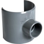 Selle pvc de branchement 80x40 Selle pvc de branchement 80x40