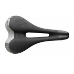 Selle de v�lo - selle italia - st3 superflow - double rembourrage - gel l�ger - inserts hi - viz - noir ...
