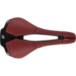Selle vélo route prologo scratch m5 pas tirox 140 natural - rouge - 250x140 mm Selle vélo route prologo scratch m5 pas tirox 140 natural - rouge - 250x140 mm