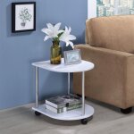 Sellette gu�ridon table dappoint laqu� blanc