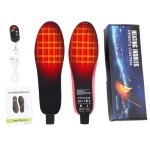 Semelles chauffantes �lectriques rechargeables t�l�commande 3 niveaux de temp�rature semelles chauffantes ...