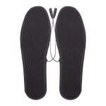Semelles chauffantes �lectriques usb - noir - taille 41 / 42