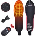 Semelles chauffantes lectriques usb - surenhap - coupe  la taille - 3 vitesses - tlcommande