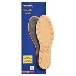 Semelles cuir sur charbon 43