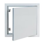 Semin trappe de visite hq - 300 x 300 mm - laqu�e blanche - isolante et etanche