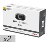 Intercom bluetooth - sena - sf4 hd duo - 2 kits - 13 heures dautonomie - 12 km de porte