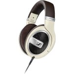 Sennheiser hd 599 hd 5 casque pleine taille filaire jack 35mm jack 635 mm brun ivoire m�tallique mat