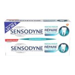 Sensodyne dentifrice rpare et protge menthe fraiche lot de 2 x 75ml