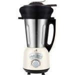 Senya blender chauffant avec panier vapeur 2l - 1400w - crème - cook & ice v3 Senya blender chauffant avec panier vapeur 2l - 1400w - crème - cook & ice v3