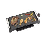 Senya plancha lectrique ? 8 personnes ? revtement en pierre antiadhsif 2200 w ? plancha time