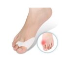 Séparateur dorteils en gel de silicone pour soins des pieds - volibear - 1 paire Séparateur dorteils en gel de silicone pour soins des pieds - volibear - 1 paire