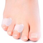 S�parateurs dorteils en gel - zgeer - lot de 12 - transparent - soulagement de la douleur