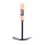 Serfouette � fleurs panne et langue manche bois