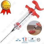 Seringue alimentaire - lunavo - 30ml - plastique - ustensile gradu� - rouge