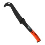 Serpe - longueur 52cm - lame scie acier tremp - manche rsistant nylon avec fibre de verre